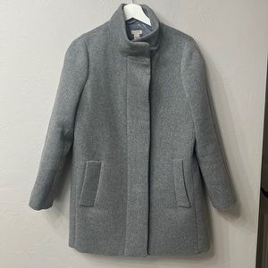 J.Crew Factory gray wool jacket size 8